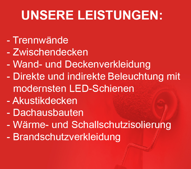 Leistungen-Innenausbau